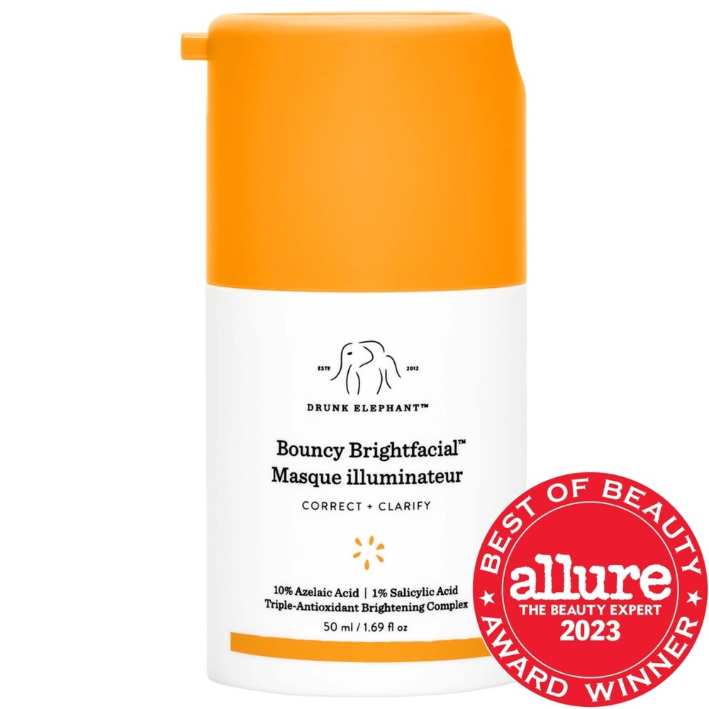 Drunk Elephant bouncy bright facial masque illuminateur